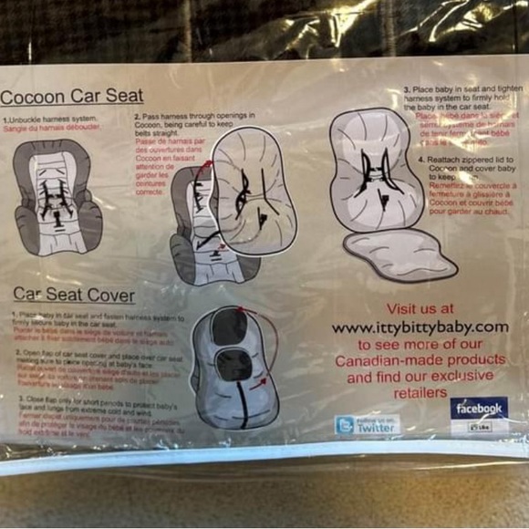 Baby Car Seat Cocoon - Picture 3 of 8